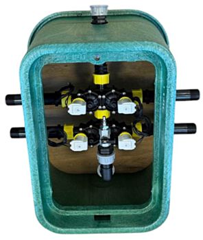 RPE 4 groepen kleppenput 1" - 24Vac - met afblaaspunt - RTS Premium compact