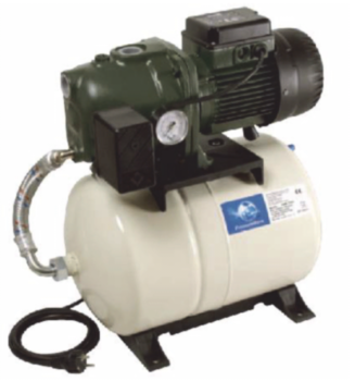DAB Aquajet Inox 132 M/20H GWS opgebouwd