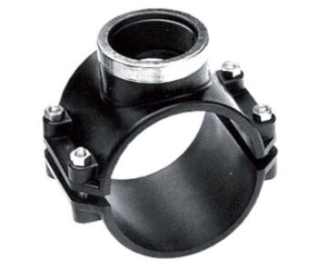 Aanboorzadel met RVS ring 25 x ¾