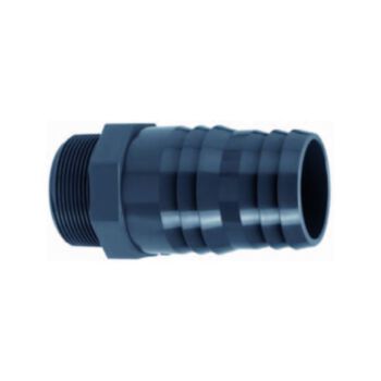 PVC slangtule 2" buitendraad 63mm PN16 