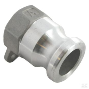 Camlock ALU 1-1/2" type A male x binnendraad