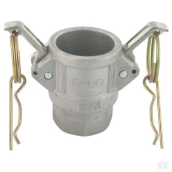 Camlock ALU 1-1/2" type D female x binnendraad