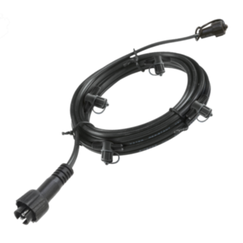 Gardenlights 15m hoofdkabel met 6 aansluitingen (SPT3)