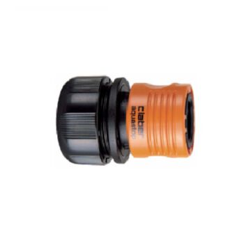Koppeling voor tuinslang x klik met waterstop ¾ (8605)