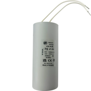 Condensator 75 µf kabel
