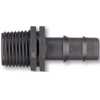 Connector recht buitendraad 3/4"