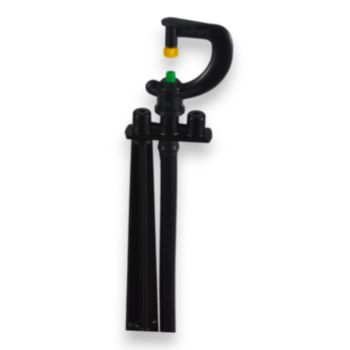 Nevelsproeier 40cm - 360º Geel - compleet