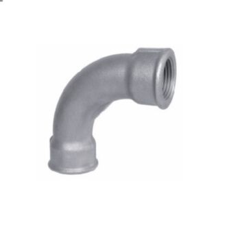 Gegalvaniseerde bocht 90º 2 x binnendraad 1½"