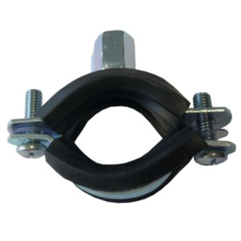 RB Manifold Schroefbeugel met rubber 26-30 mm M8