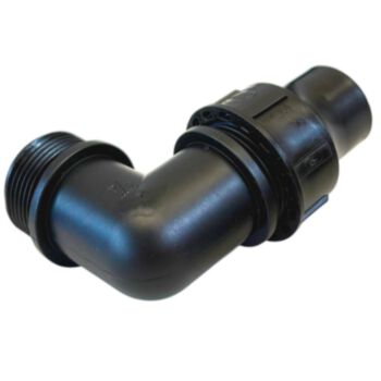 Knie 16mm x 3/4'' buitendraad