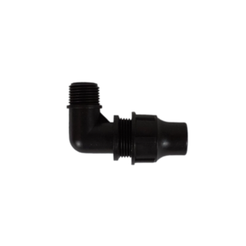 Knie 16mm x 1/2'' buitendraad