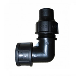 Knie verbinder 16mm x 3/4''  binnendraad