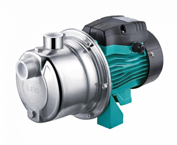 LEO AJm45-S RVS 230V JET-pomp 0.6pk 0,45kw