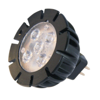 Gardenlights MR16 Power LED warm wit 12V/5W (320lm) in blister