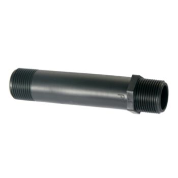 PP pijpnippel 2x buitendraad ¾" L = 151,5 mm