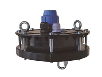 Bronkop met PE doorvoer 125 x 32mm - water- en luchtdicht