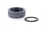 Rubber plaatje t.b.v. PVC draadkap 1/2''