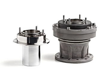 Flens DN80 met 2" binnendraad