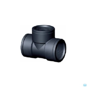 PP T-stuk 3 x binnendraad 2"