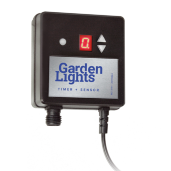 Gardenlights 12V Donker-Licht Sensor met Timer (max 150W)