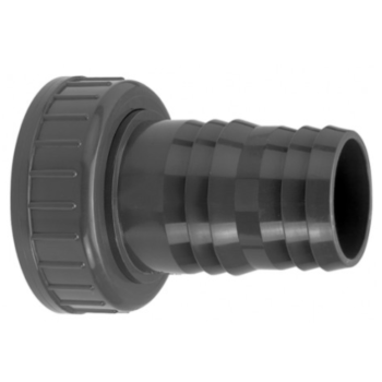 PVC Slangpilaar 34 x 31mm x wartel 1½" binnendraad 