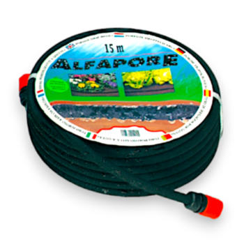 Zweetslang 13mm 15 meter incl. koppelingen