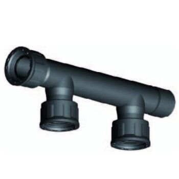 Groepenverdeler budget 2-weg met 1'' ingang