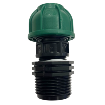 Klemkoppeling 20 X 1" buitendraad