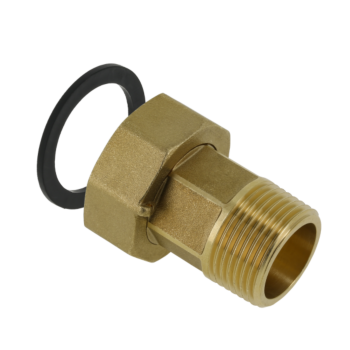 2 Delig verloop Binnendraad 2" x Buitendraad 1¼" 