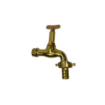 Tapkraan Messing ½ met losse sleutel