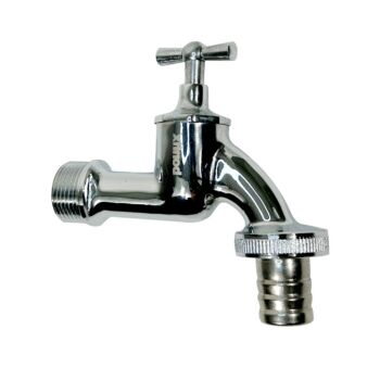 Tapkraan gepolijst chroom ¾