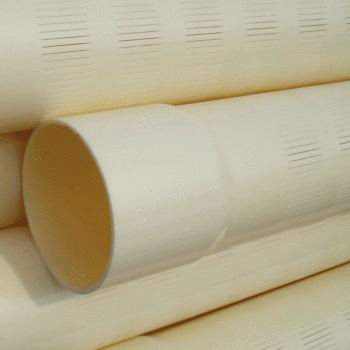 PVC filterbuis 125x4.8mm/0.5 Kiwa PN10, créme L=5