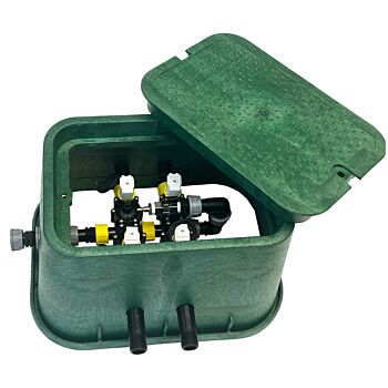 RPE 4 groepen kleppenput 1" - 24Vac - met afblaaspunt - RTS Premium compact