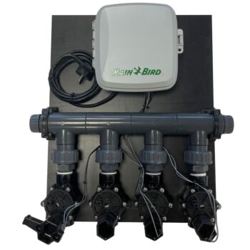 Kleppenset RAINBIRD DV 4 zones compleet inclusief beregeningscomputer TM2-4 Outdoor | RTS Premium