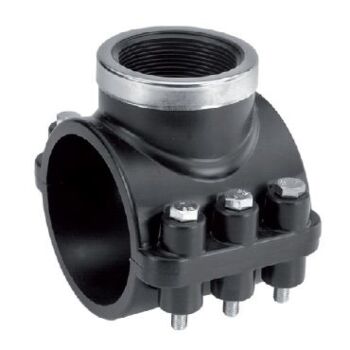 Aanboorzadel met RVS ring 63 x 1 ¼''