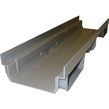 PVC afvoergoot grijs