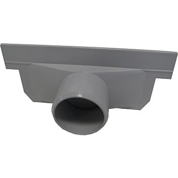 Horizontaal eindstuk/uitloop 40mm