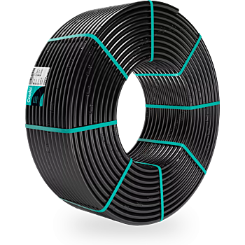 Druppelslang 100 meter CAUDAL XPC140AS drukgecompenseerd  (0.7 l/u,33cm) 16mm