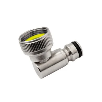 Swivel connector ¾ verchroomd