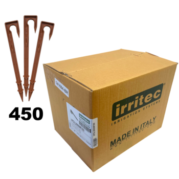 Spike / Grondpen 16mm BRUIN - 450st (doos)