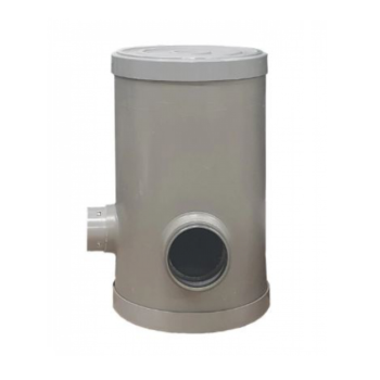 Drainput 315mm H=1000mm 2x100mm klikaansluiting 0°-90°