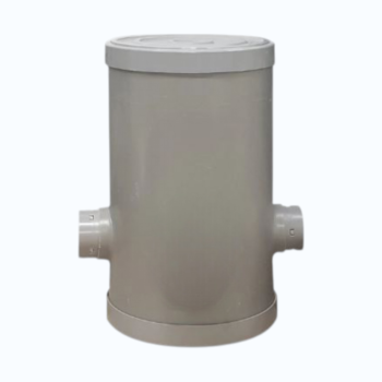 Drainput 315mm H=1000mm 2x100mm klikaansluiting 0°-180°