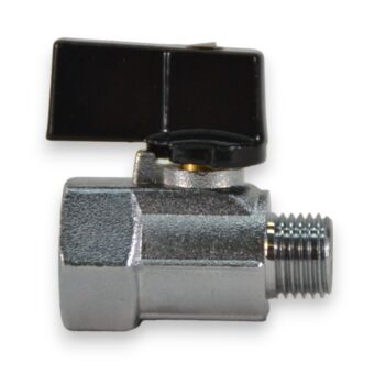 Kogelkraan mini 3/4" binnendraad  x 3/4" buitendraad