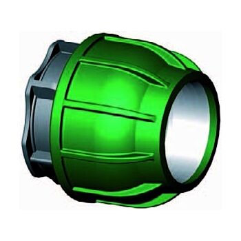 Klemkoppeling eindkap 16mm