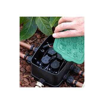 Mini kleppenput 4 zones 9VDC