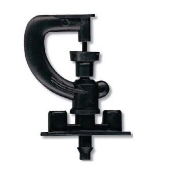 Sproeikopje 360º rotor zwart (Ø 7 meter 100 liter per uur)