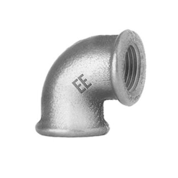 Gegalvaniseerd knie 90º 2 x binnendraad 1½
