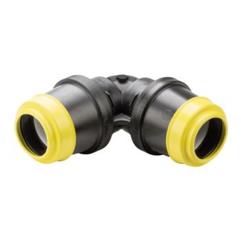 Hawle 25mm PE/PE knie K6425 Gas PN8