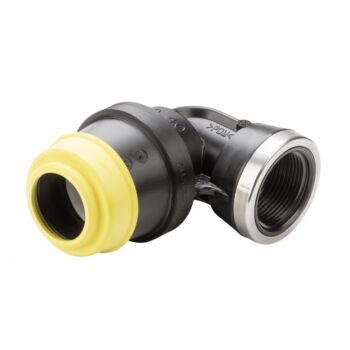 Hawle 20x1/2"-bi PE knie draadsok K6435 Gas PN8