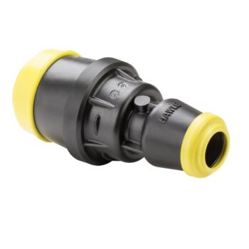 Hawle 25x20mm PE/PE verloopkoppeling recht K6335 Gas PN8